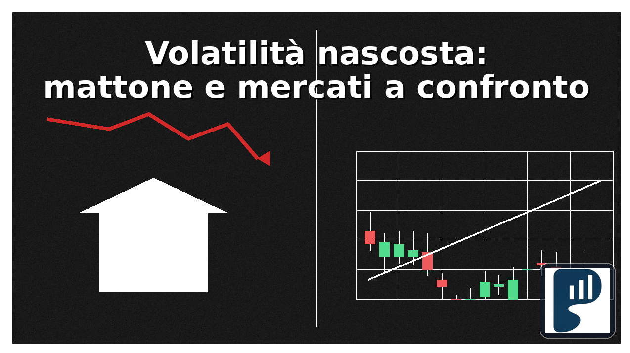 Volatilità nascosta: mattone e mercati a confronto